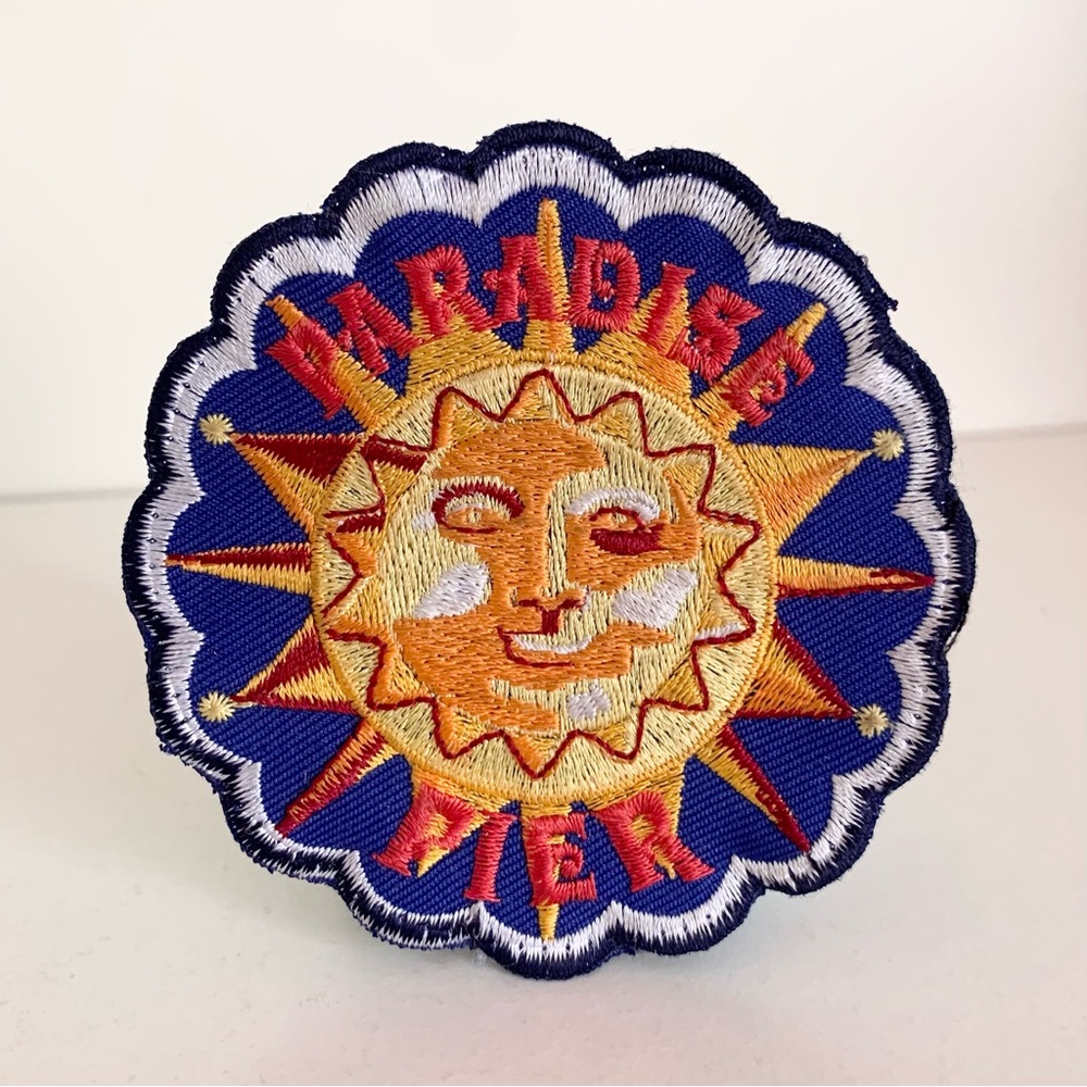 Vintage paradise pier embroidered patch - Picture 11 of 11
